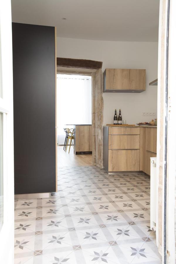L'Aubertine - Appartement Hypercentre Avec Terrasse ボーヌ エクステリア 写真
